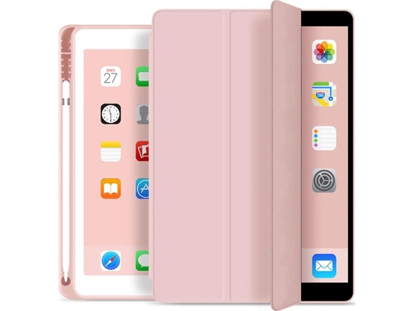 Tech-Protect Smartcase Pen Für Ipad Air 10,9” (2020/2022) / 11” (2024/2025/2026) - Pink