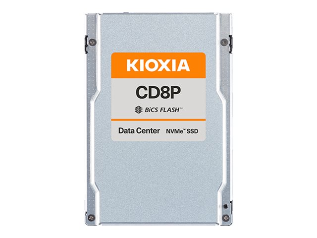 KIOXIA CD8P-V Series KCD8XPUG6T40 - SSD - Datacenter, blandad användning - 6400 GB - inbyggd - 2.5 - PCI Express 5.0 x4 (NVMe) | Datorkomponenter - Hårddisk & Lagring - SSD | GameStuff