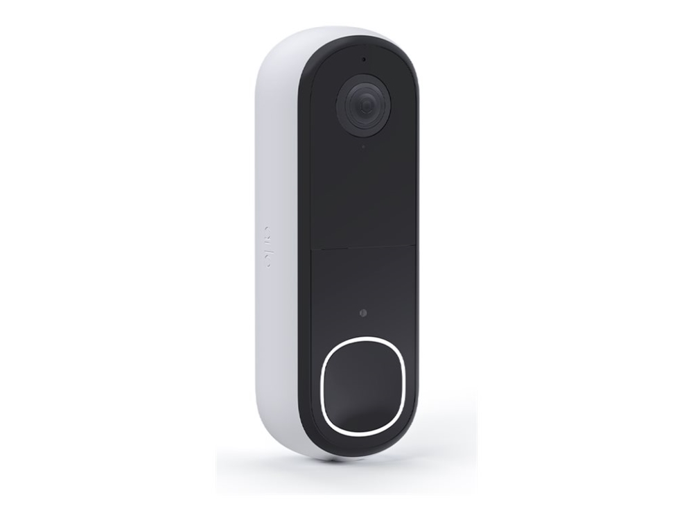 Arlo Video Doorbell 2K (2nd Generation) - Smart dörrklocka - med kamera - trådlös - Wi-Fi - 2.4 Ghz - vit | Cykling - Cykelutrustning - Klockor som ringer | GameStuff