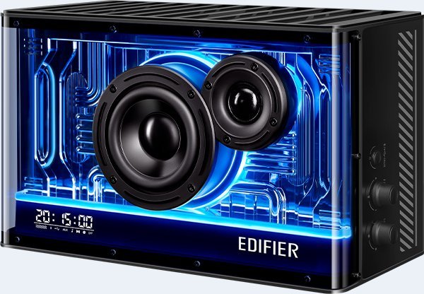 Edifier Qd35, 2-Vejs, Kabel & Trådløs, 40 W, 60 - 40000 Hz, 8 Ohm (O), Sort