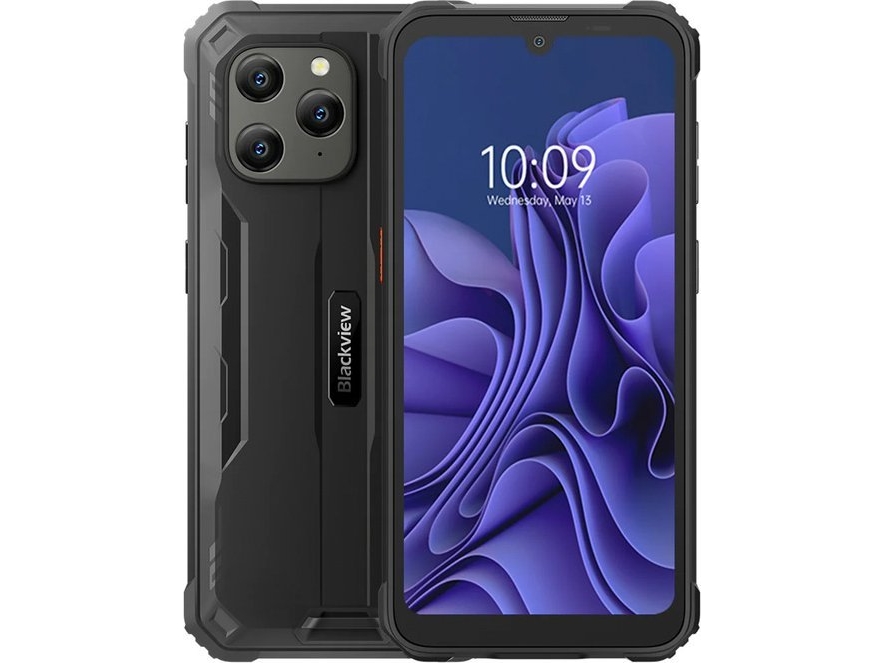 Blackview Bv5300 Plus 15.5 Cm 6.1" Dual Sim Android 13 4g Usb Type C 8 Gb 128 Gb 6580 Mah Black