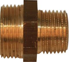 Wavin ½" X ½" Übergang. ½" Rg Nippel X ½" Nippel Zu Blende