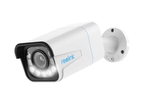 Reolink P430 - Nätverksövervakningskamera - kula - inomhusbruk, utomhusbruk - väderbeständig - färg (Dag&Natt) - 8 MP - 3840 x 2160 - 4K - ljud - LAN - H.265 - DC 12 V/PoE | Foto och video - Videoövervakning - Övervakningsutrustning | GameStuff