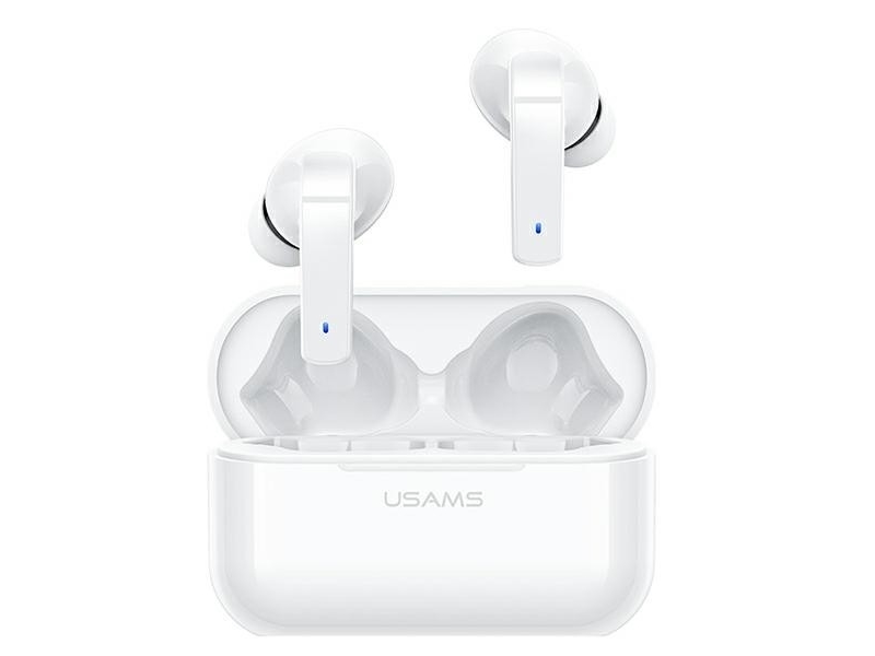 Usams Earphones Usams Bluetooth 5.0 Earphones Tws Ly Series Anc Wireless White/White Bhuly06