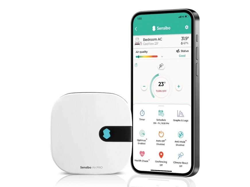 Haier Sensibo Air Pro Intelligent Klimaanlæg-/Varmepumpestyring