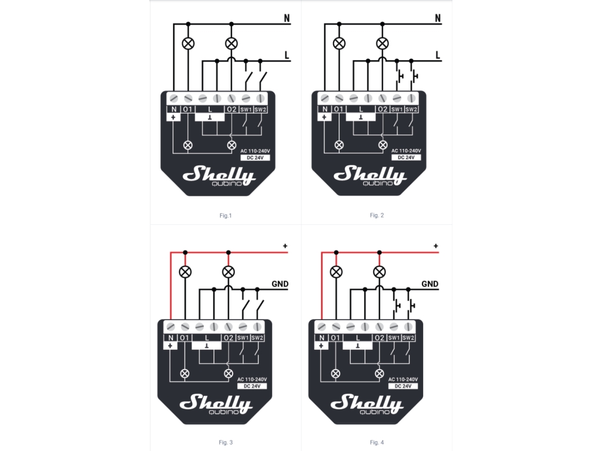 Shelly Qubino Wave 2PM | Elektrisk utrustning - Intelligenta installationer | GameStuff