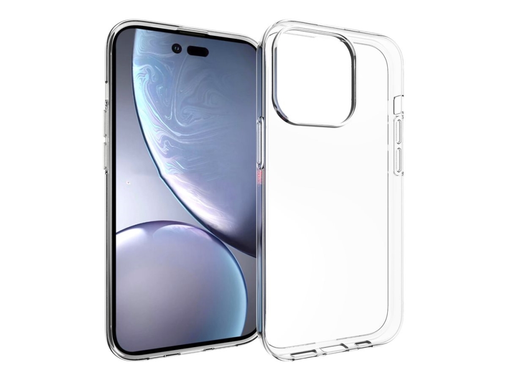 Estuff Infinite Vienna, Cover, Apple, Iphone 14 Pro, 15,5 Cm (6.1"), Transparent