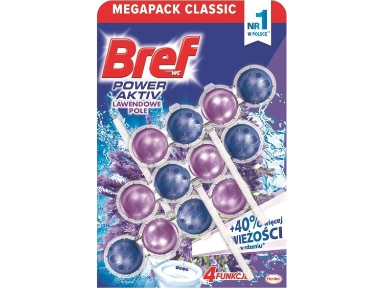 Bref Toilettenaufhänger Bref Aktiv Lavendel 3X50g Universal