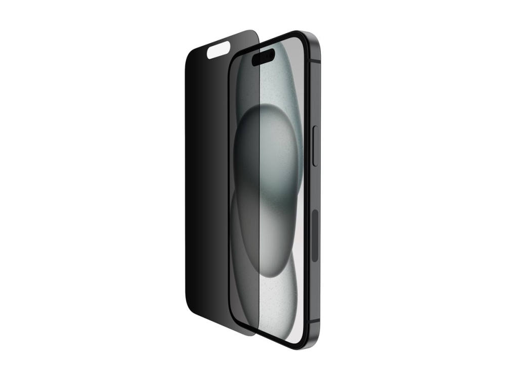 Belkin Screenforce Pro - Skærmbeskytter For Mobiltelefon - Glas - Med Fortrolighedsfilter - For Apple Iphone 14 Pro, 15 Pro