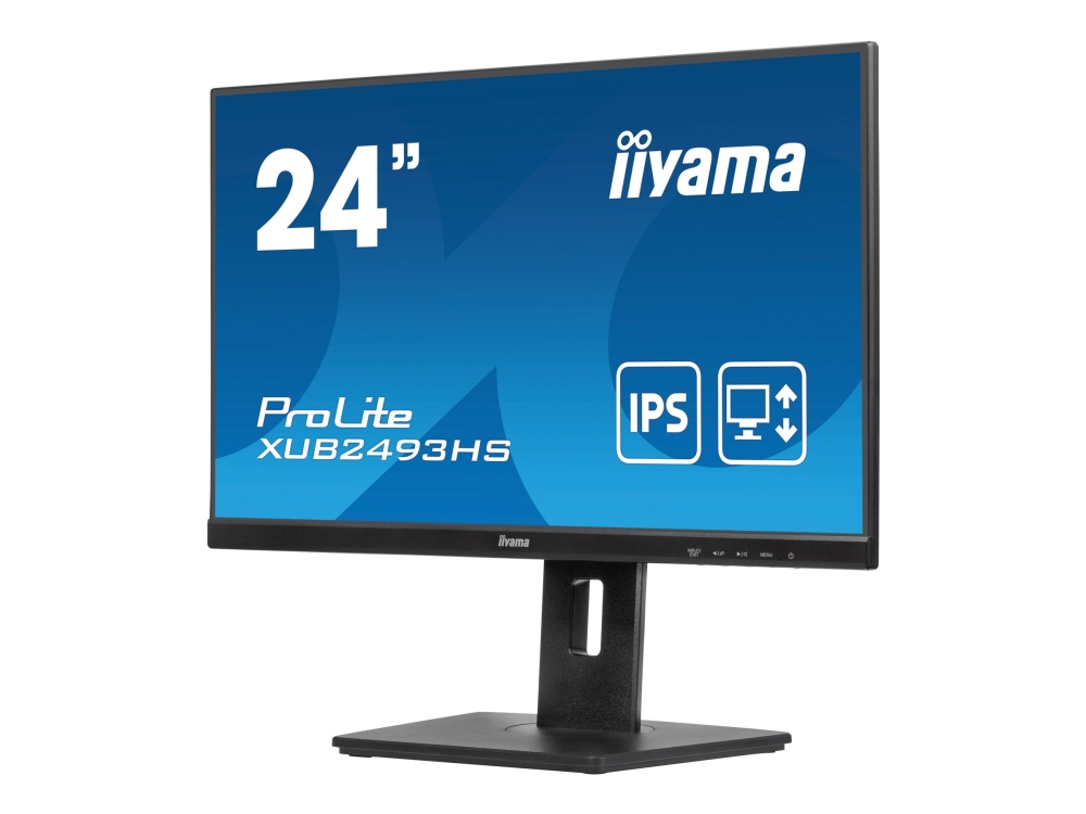 Iiyama Prolite Xub2493hs B6 Led Skærm 24 " 23.8 " Til At Se 1920 X 1080 Full Hd 1080p @ 100 Hz Ips 250 Cd/m² 1300:1 0.5 Ms Hdmi Di