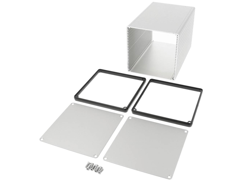 Hammond Electronics 1455Ns1601 Universalkabinet 160 X 103 X 103 Aluminium Ekstruderet Klar 1 Stk