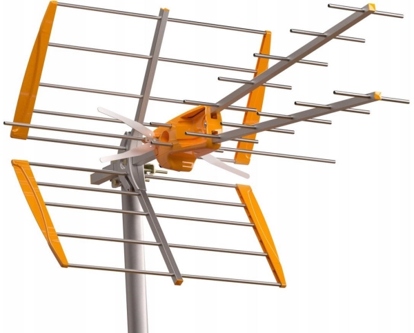 Fjernsynsantenne TELEVES V+ MIX DVB-T2 U/V REF.149011 med forstærker