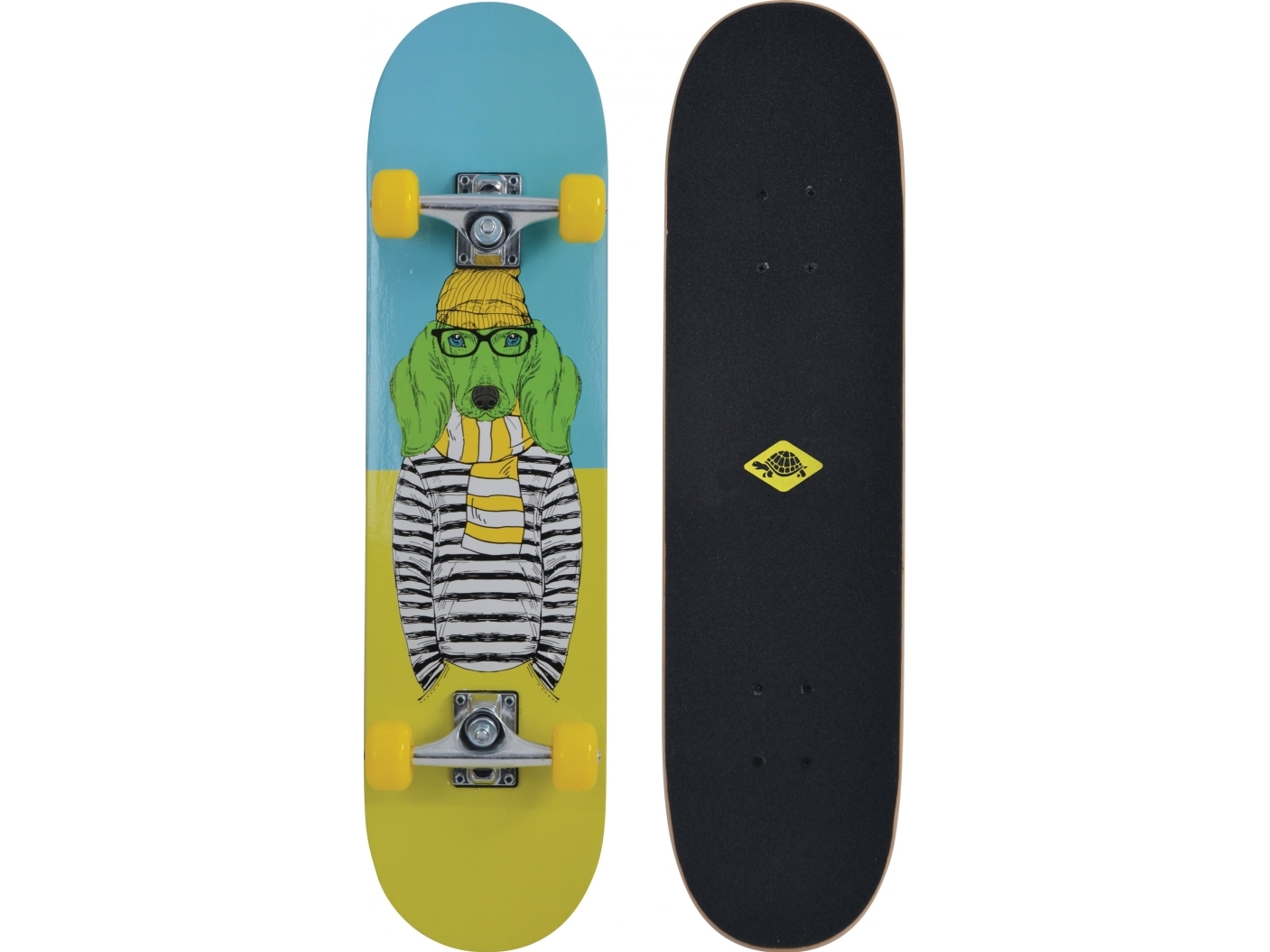 Schildkrot SFW DESKO. KICKER 31 Green Dog skateboard | Utomhus - Jakt / fiske - Fishfinder | GameStuff
