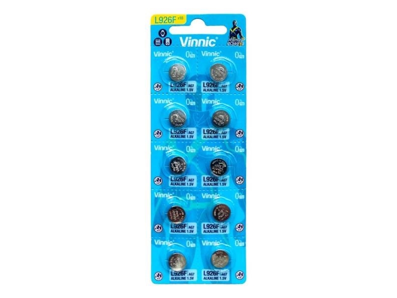 Batteri Vinnic AG7 926 L926F op10pc pris pr. pakke