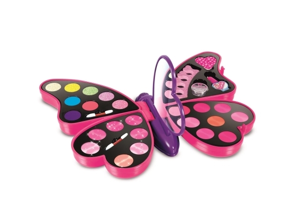 Clementoni Crazy Chic Butterfly Beauty Set, Children""s makeup set, 6 vuosi/vuosia, Monivärinen