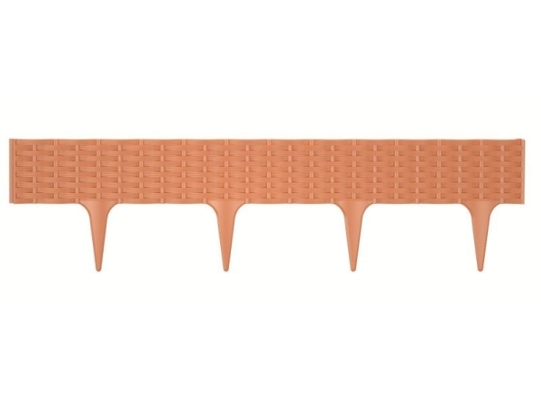 Prosperplast Obrzee Garden Border - Terakota, Havekantbånd, Plast, Brun, 1865 Mm, 3,9 M, Kasse