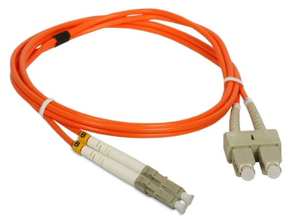 Act Fo Patch Cord Mm Lc-Sc Duplex 50/125 5.0M Foc-Lcsc-5Mmd-5