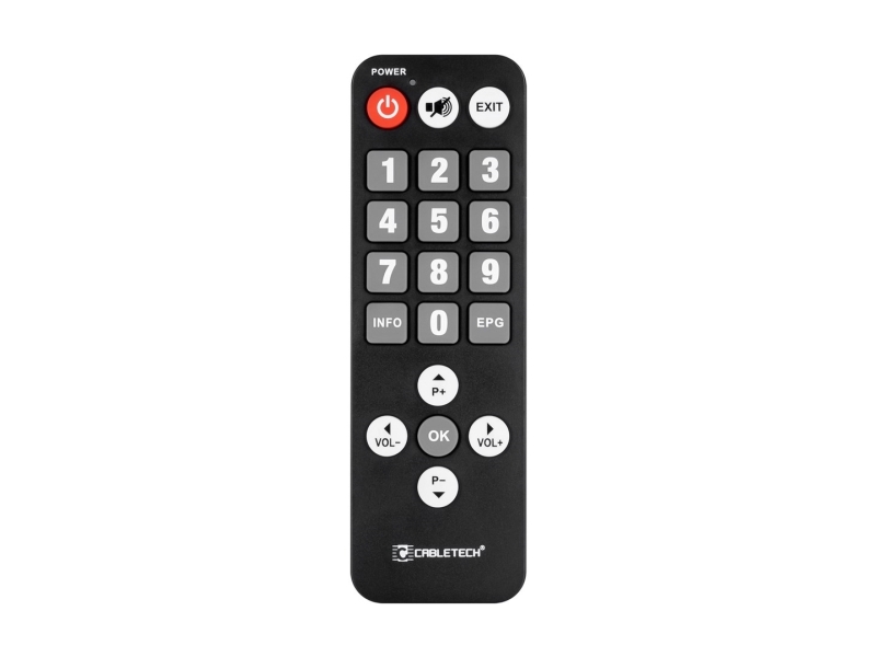 Pilot Rtv Cabletech Pilot Dvb-T Für Senioren Universal