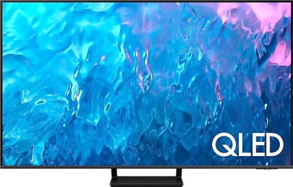 QE75Q70CAT - 75 Diagonalklasse Q70C Series LED-bakgrunnsbelyst LCD TV - QLED - Smart TV - Tizen OS - 4K UHD (2160p) 3840 x 2160 - HDR - Quantum Dot, Dual LED - titangrå