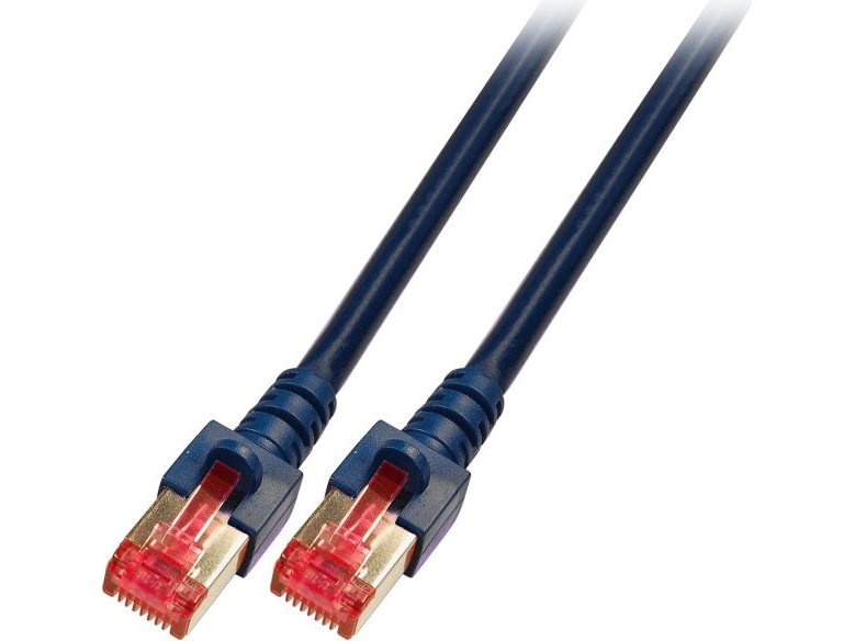 Diverse EFB RJ45 Patchkabel S/FTP, Cat.6, LSZH, 5m, juodas