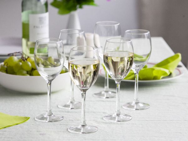 Royal Leerdam Diamond White Wine Glass 250Ml Set 6 Pieces 0102003133