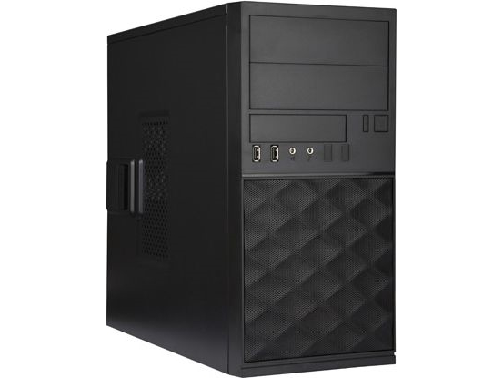 Micro-Atx-Gehäuse In Win Efs052 Schwarz 2X Usb