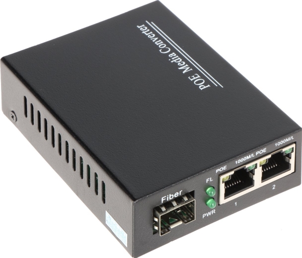 Šakotuvas Jungiklis Switch Poe Sps-2P / 1Sfp 2-Port + Sfp