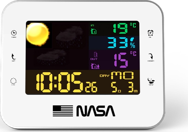 NASA weather station NASA Weather station 6 '' 7in1 Color WS500