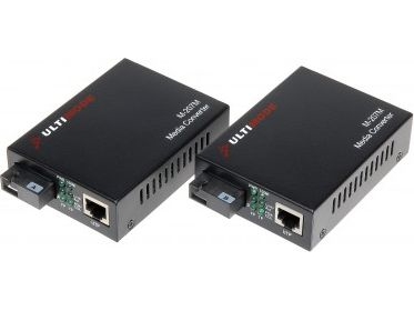 Šviesolaidinis Keitiklis Ultimode Media Konverteris Single-Mode Set Txrx M-207M Ultimode