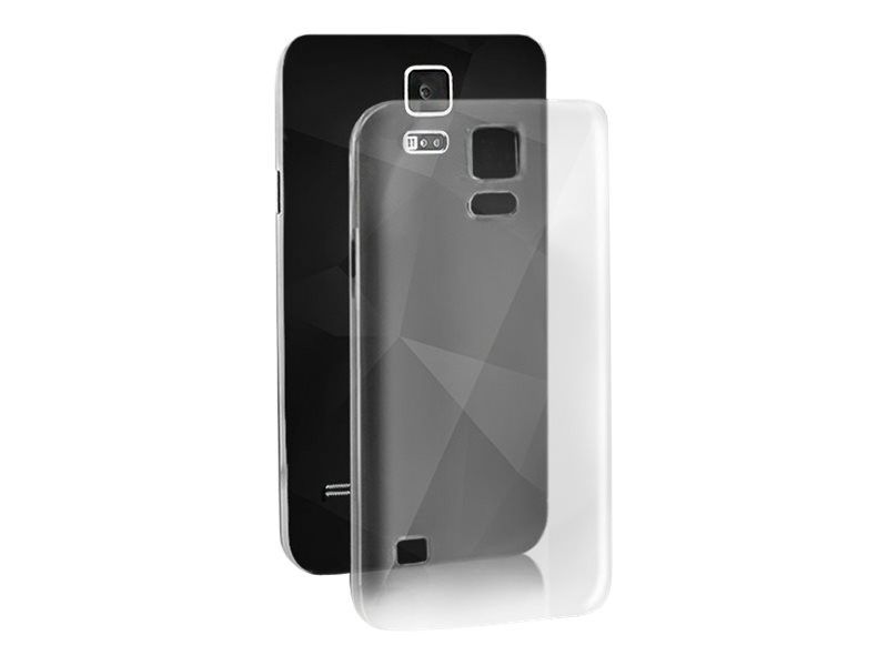 Qoltec Premium Baksidesskydd För Mobiltelefon Silikon Transparent För Samsung Galaxy S6 Edge