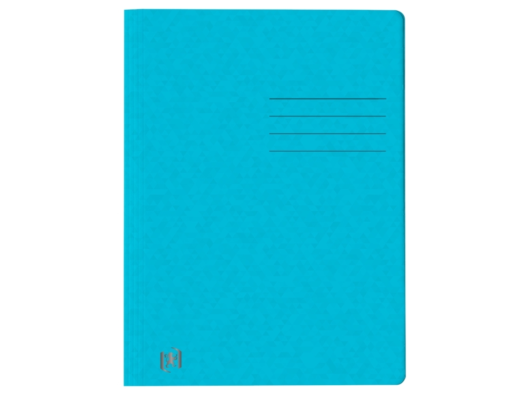 Oxford 400116203, Konventioneller Dateiordner, A4, Karton, Hellblau, Landschaftsportrait, 200 Blätter