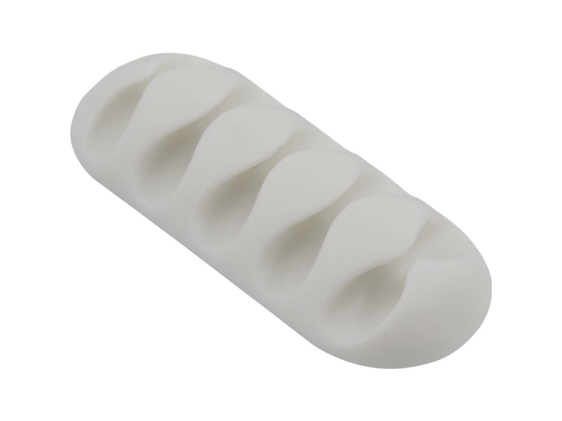 Tru Components Kabelholder Selvklæbende Tc-6646548 Bundt-Ø-Område 8 Mm (Max) Grå 1 Stk