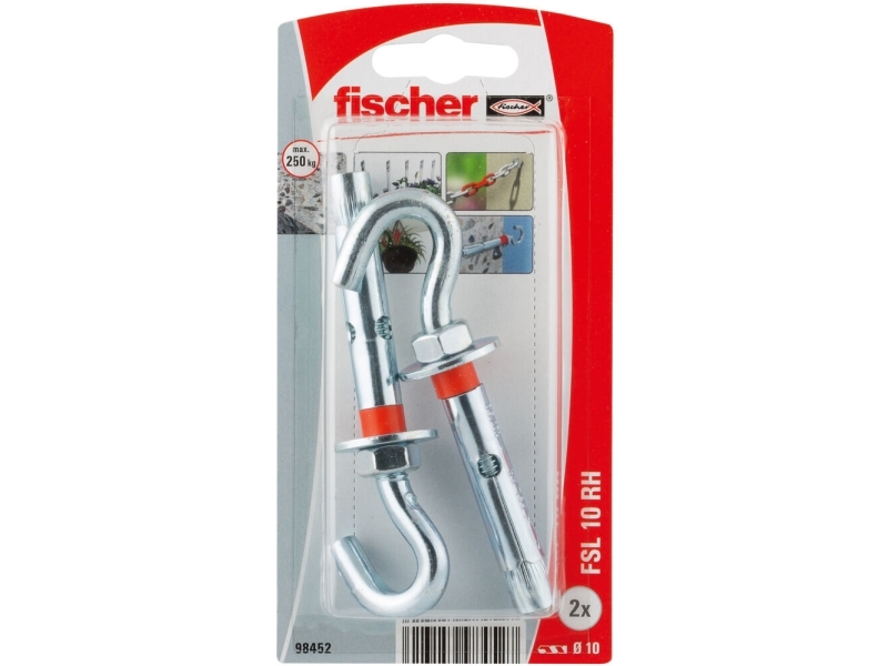 Fischer 98452 Screw Anchor / Wall Plug 2 Pc(S) Expansion Anchor