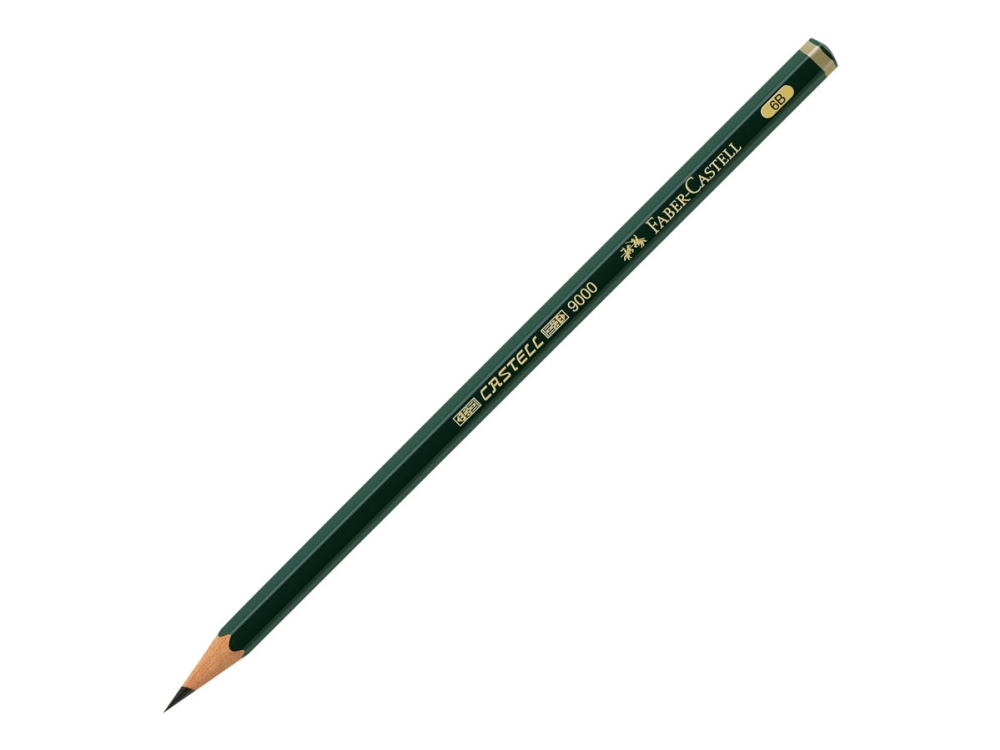 Faber-Castell CASTELL 9000 - Blyant - 6B | Skrivredskap - Blyertspennor & pencils - Stiftpennor | GameStuff