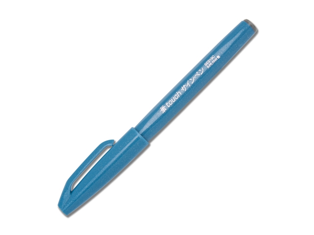 Pentel SES15C-S, Sininen, Sininen, Pyöreä, Vesipohjainen muste, 1 kpl