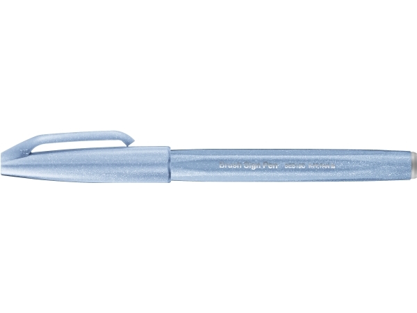 Pentel Brush Sign, Fein, 1 Farben, Grau, Pinselspitze, 0,5 Mm, 2 Mm