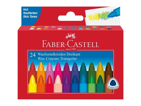 Faber-Castell 120024, 24 styck, Multifärg, Multifärg, Pojke/flicka, Låda, papper | Skrivredskap - Blyertspennor & pencils - Blyertspennor | GameStuff