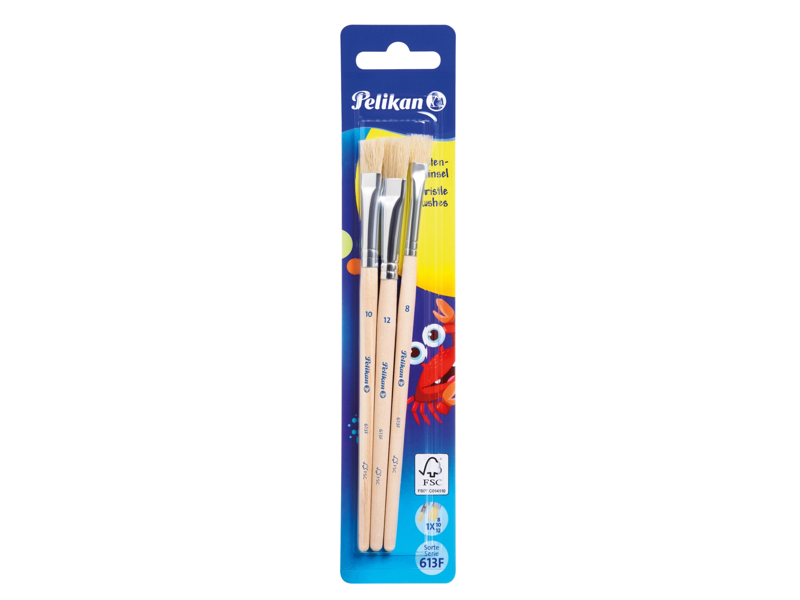 Pelikan 700375, Penseluppsättning, Blandad | Skola & Hobby - Konstmaterial - Borstar | GameStuff