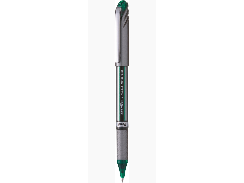 Pentel EnerGel, Grön, Grön, Grå, 0,35 mm, 0,7 mm