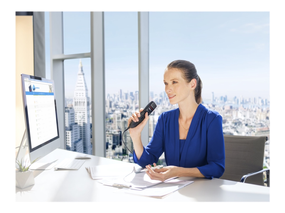 Philips SpeechMike Premium Touch SMP3700 - Højttalermikrofon - USB - mørkegrå perlemetallisk billede