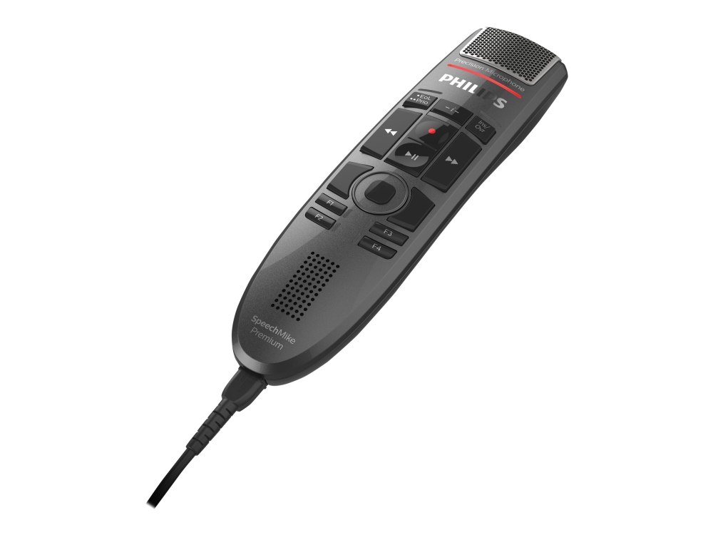 Philips SpeechMike Premium Touch SMP3700 - Högtalarmikrofon - USB - mörkgrå pärla metallic | TV, Ljud & Bild - Hörlurar & Mikrofoner | GameStuff
