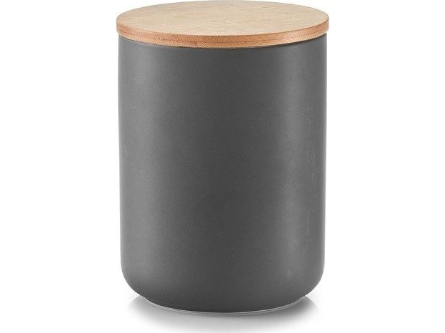 Zeller ZELLER Astia bambukannella, 1150ml, keraaminen antrasiitti universaali