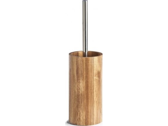 Šepečių konteineris wc + šepetys, akacijos mediena, ZELLER