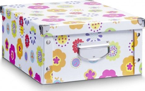 Zeller pahvilaatikko kannella, 33x17x40 cm, lasten mallia