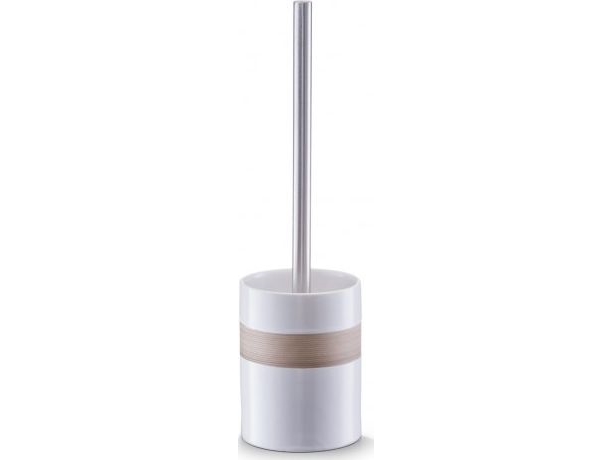 Zeller Zeller, Wc-Bürste, Weiß/Beige