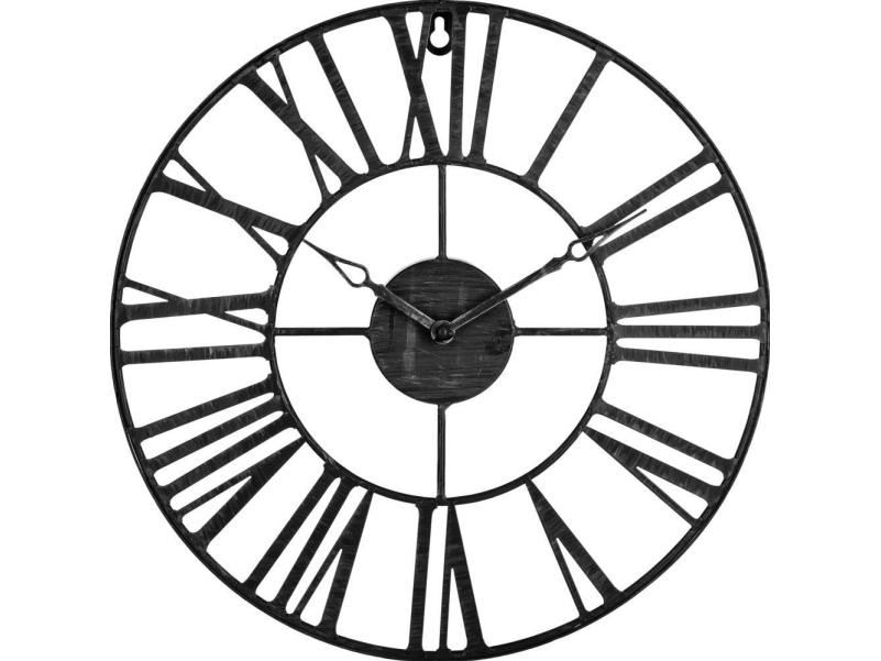 Atmosphera Sort Vægur Vintage 36,5 Cm