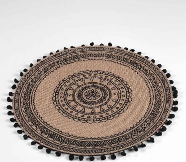 Douceur d'Interieur underlag tassel - Renata sort str. 38