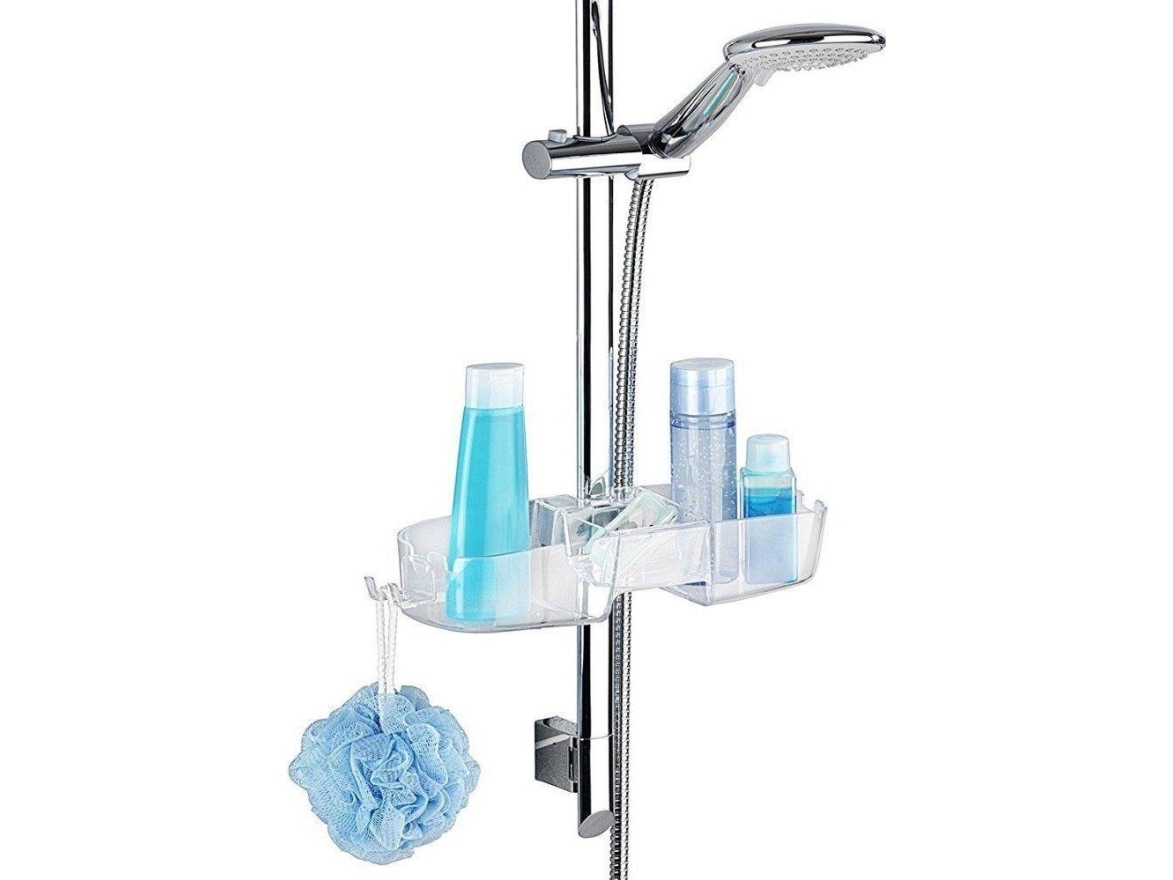 CADDY Premium dušo lentynose montuojamas dušo strypas, WENKO