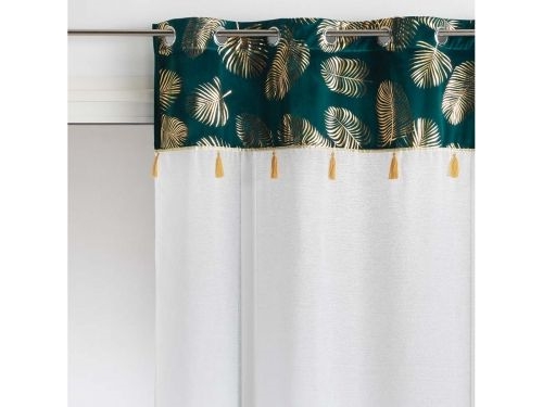 Douceur d`Interieur FIRANA SABALY - BIAŁA/ ZIELONA 140x240