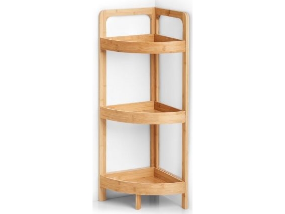 Zeller Szafka Narożna, Bambus, 29X29x85 Cm